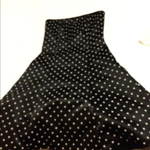 Retro looking dress with polka dots